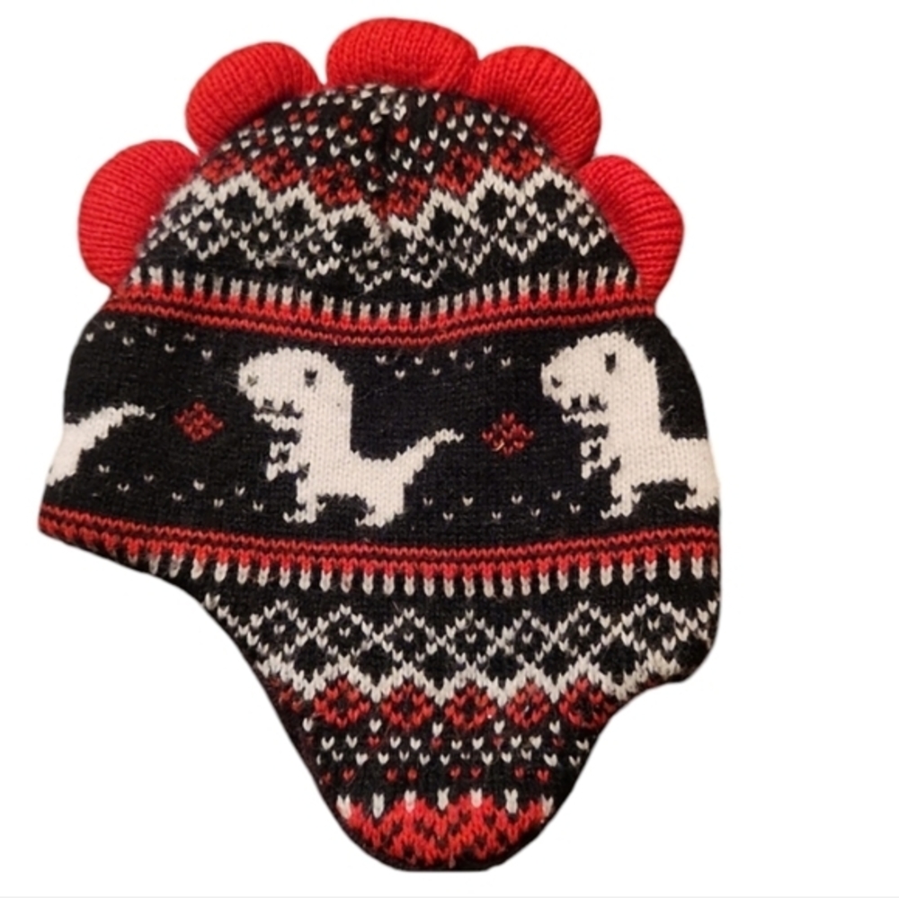 Children's dinosaur beanie